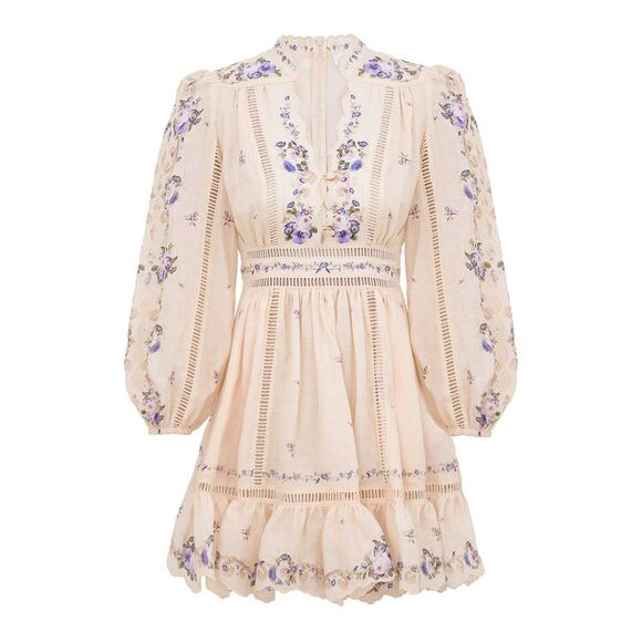 Zimmermann Women Patience Mini Dress - Picture 1 of 4